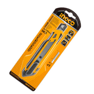 CUCHILLA 18 MM INGCO HKNS16518 CON 1 HOJA MATERIAL SK5 SOFT GRIP