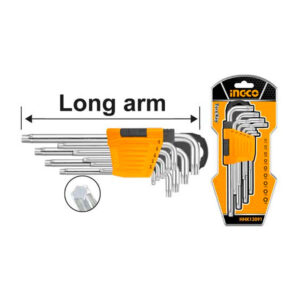 JUEGO LLAVE TORX 9PCS (L) INGCO