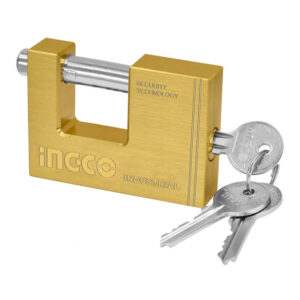CANDADO BRONCE 90MM INGCO 3 LLAVES DBBPL0902