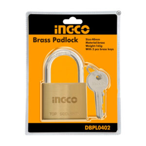 CANDADO DE BRONCE 30MM INGCO DBPL0302