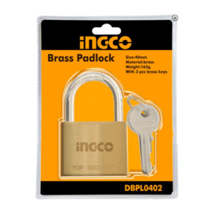 CANDADO DE BRONCE 40MM 142G INGCO DBPL0402