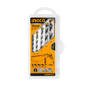 JUEGO DE BROCAS 5PS PARA CONCRETO 5PCS (SET) INGCO UAKDB3055