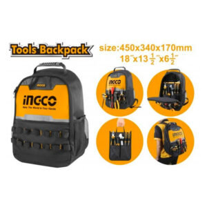 MOCHILA PORTA HERRAMIENTAS INGCO HBP0101